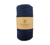 Premuim Quality T Shirt Yarn 200g Ball 55-60m Length (Navy Blue)
