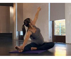 Prenatal Yoga Stretch