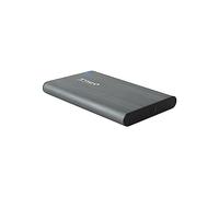 PRENDELUZ 2.5" SATA USB 3.1 Gen 1 External Enclosure, Grey, Ideal for storing and transferring data from hard drives and SSD.