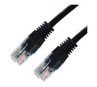 PRENDELUZ Cable Network LATIGUILLO RJ45 Cat.5E UTP AWG24,7M Black Nano Cable