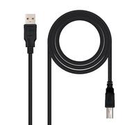 PRENDELUZ Nanocable USB 2.0 Printer Cable Type A/M-B/M 1 M