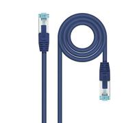 PRENDELUZ Network Cable RJ45 Cat.7 LSZH SFTP PIMF AWG26 50 CM Blue NANOCABLE