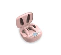 PRENDELUZ Pink Wireless Low Consumption Bluetooth Digital Panel Headphones