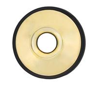 PRENKIN Alto Saxophone Mute Lightweight ABS Sax Silencer Woodwind Instrument Accessory, Gold