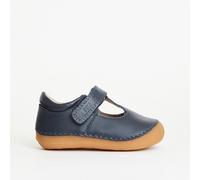 PRENTA Atlas Leather First Walker Shoe in Navy | Size: 4 PRENTA Navy 4