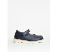 PRENTA Women's Aurora Leather Shoe in Navy | Size: 9 PRENTA Navy 9