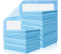 Preocea 100 Pack Disposable Changing Pads, Disposable Bed Pads, Waterproof Diaper Changing Pad, Leak-Proof Underpads, Table Protector Mat, Baby Underpads Liner, Ultra Absorbent, 33 x 43 cm