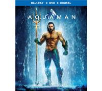 PREORDER - AQUAMAN (2 disc) (BLU RAY) Region free - sealed