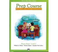 Prep Course for the Young Beginner – Theory Book, Level C (Alfred's Basic Piano Library) – BK C