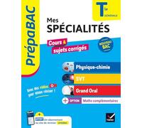 Prépabac - Mes spécialités Physique-chimie, SVT, Grand oral, Maths complémentaires Tle - Bac 2026: tout-en-un pour réussir son bac: 59