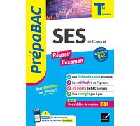 Prépabac Réussir l'examen - SES Tle générale (spécialité) - Bac 2025: fiches de révision, sujets de bac corrigés & vidéos