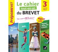 Prépabrevet - Le Cahier Tout-en-un du Brevet - Brevet 2025: toutes les matières, avec 60 vidéos de révision