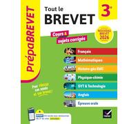 Prépabrevet - Tout le nouveau brevet 2026 - 3e (toutes les matières): tout-en-un pour réussir sa 3e et son brevet: 1