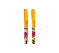 Prepara Yellow Talavera Taco Spoon, Set of 2, 7.2'x1'