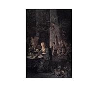 Preparation for The Witches Sabbath Engraving by J Aliame Wellcome Poster Bedroom Canvas Decor Print Wall Art Office Room Aesthetic Decor Gift Unframe