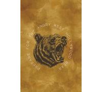 "Prepare for the Angry West Hollywood Bear" Blank Joke Book: 6 x 9 inch notebook - 160-pages (30 pages of blank idea maps & 130 pages of dot grid)