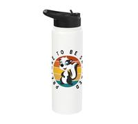 Prepare to Be Skunked Retro Vintage Cribbage Stainless Steel Insulated Water Bottle