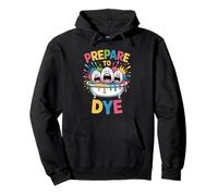 Prepare To Dye Colorful Egg Hunting and Kids Easter Egg Dye Pullover Hoodie