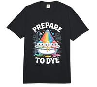 Prepare to Dye Cute Easter Egg Rainbow Humor Comfort Colors Adult Heavyweight T-Shirt