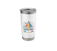 Prepare to Dye Cute Easter Egg Rainbow Humor Stainless Steel Insulated Tumbler