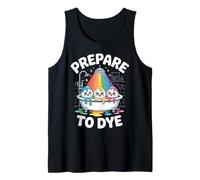 Prepare to Dye Cute Easter Egg Rainbow Humor Tank Top