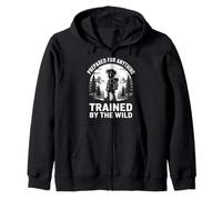 Prepared For Anything Trained By The Wild Scout Scouting Zip Hoodie