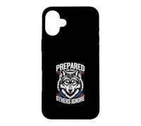 Prepared For What Others Ignore Survival Case for iPhone 16 Plus