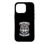Prepared For What Others Ignore Survival Case for iPhone 16 Pro