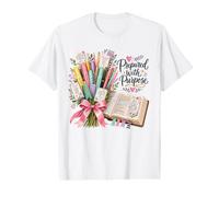 Prepared with Purpose Christian Devotion Value Graphic T-Shirt