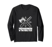 Preparedness is The Real Flex Tactical Gear Long Sleeve T-Shirt
