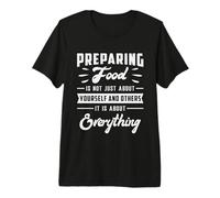 Preparing Food Survivalist Survival Prep Doomsday Prepper Premium T-Shirt