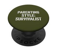 Prepper Parent Survivalist Bug Out Family Prepping PopSockets Adhesive PopGrip
