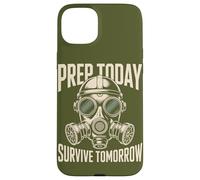 Prepper Survivalist Bug Out SHTF Off Grid Survive Case for iPhone 15 Plus