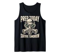 Prepper Survivalist Bug Out SHTF Off Grid Survive Tank Top