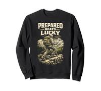 Prepper Survivalist Prepared Beats Lucky Sweatshirt