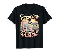 Prepping in Pastels Funny Cozy Apocalypse Prepper T-Shirt