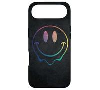 Preppy Aesthetic Cute Trippy Swirl Happy Smile Face Case for iPhone Air