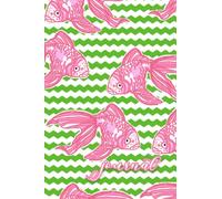 Preppy and Tropical Daily Journal in Paperback: This colorful lined journal makes a fantastic preppy gift idea!