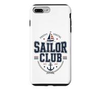 Preppy Coastal Sailor Club Sailorcore Fishermencore Nautical Case for iPhone 7 Plus/8 Plus