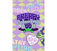 Preppy Coloring Book: Cute Aesthetic Coloring Pages | Mini Y2K Art for Collage art | Color and Cut