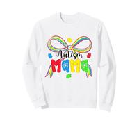 Preppy Coquette Autism Mama Sweatshirt