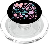 Preppy Coquette Florida Flamingo Bow Pastel Aesthetic PopSockets PopGrip for MagSafe