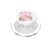 Preppy East Coastal Coquette Collage Beachy Aesthetic Pink PopSockets PopGrip for MagSafe
