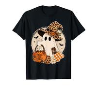 Preppy Fall Ghost Trick Or Treat Halloween Costume Boo Ghost T-Shirt