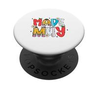 Preppy Made it to May Pencil Last Day Teacher Student Kids PopSockets Adhesive PopGrip