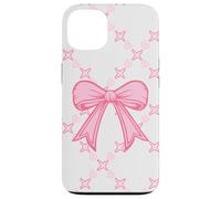 Preppy Pink Ribbon Bow And Trendy Coquette Aesthetic Stuff Case for iPhone 13
