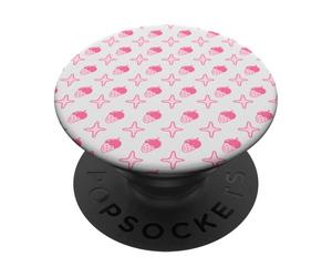 Preppy Pink Ribbon Bow And Trendy Coquette Aesthetic Stuff PopSockets Swappable PopGrip