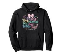 Preppy Teachers Kids Helping Tiny Humans Do Big Things Pullover Hoodie