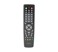 Preprogrammed 10-in-1 Universal Remote Control for TV and Multimedia Devices