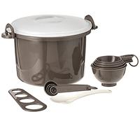 Prepsolutions PS-97GY Microwave Rice/Pasta Cooker, Plastic, Gray